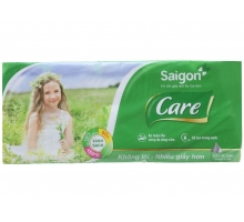 10 cuộn giấy vệ sinh không lõi Saigon Care 2 lớp