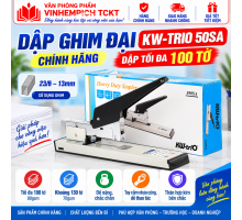 Bấm kim số lớn KW.Trio 50-SA chính hãng