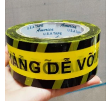 BĂNG KEO IN CHỮ HÀNG DỄ VỠ ( nặng 200gram)