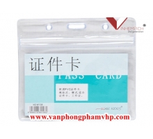 Bảng tên nhựa nắp Zipper 108 ngang