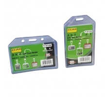 Bao thẻ bảng tên ngang / đứng nhựa dẻo T 014H T 014V