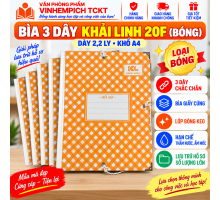 BÌA 3 DÂY 20F BÓNG KHẢI LINH KL