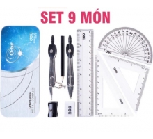 Bộ dụng cụ học tập Deli 9 món G30695