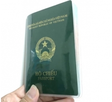 Bọc Hộ Chiếu, Passport, nhựa mềm trong suốt dễ thay thế KT: 19x13.5cm
