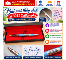 Bút mài thầy Ánh SH 041 calligraphy tự tạo thanh đậm ngòi G