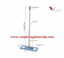 CÂY LAU SÀN CÔNG NGHIỆP INOX TRẦN THỨC (BẸ LAU NHÀ INOX)