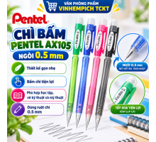 Chì bấm Pentel AX105 chính hãng