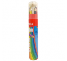Chì màu Deli 7013-18 màu kèm gọt bút chì