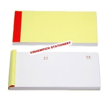 Combo 10 quyển Cùi xé có số (100 bộ) 6.5X14 cm