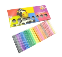 Đất Sét Nặn 24 Màu 500g Kiddy Clay BX-500-24 