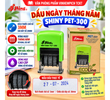 Dấu Shiny Date ngày tháng PET 300