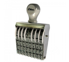 Dấu xoay tay Shiny N08 8 số - số cao 11mm
