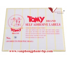 Decal Tomy A5 104