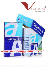 GIẤY DOUBLE A A4 ĐL 80 GSM