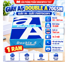 Giấy A5 Double A 70gsm