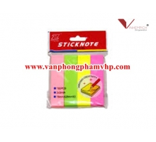 Giấy note GS08 4 màu dài Đài Loan
