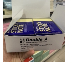 Hộp 12 xấp Giấy note Double A 3x4