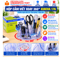 HỘP CẮM BÚT XUKIVA 176(XOAY)