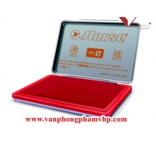 HỘP MỰC DẤU KIM LOẠI HORSE SỐ 2 (CỠ TRUNG)