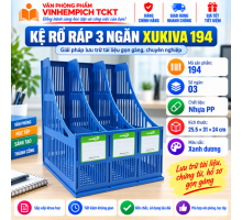 KỆ RỔ RÁP 3 NGĂN XUKIVA 194