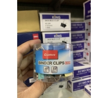Kẹp bướm màu Comix 19mm 3635