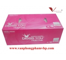 KHĂN GIẤY HỘP BLESS YOU 180 TỜ 2 LỚP
