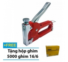 Kìm bấm ghim TOP TST-50011 kèm 5000 ghim 16/6 (KÌM BẤM ĐINH GHIM, S.ÚNG BẮN ĐINH GHIM) 