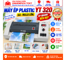 Máy ép Plastic YT 320 (A3-Rullo lớn)