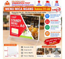 Menu mica ngang Xukiva 211-A6
