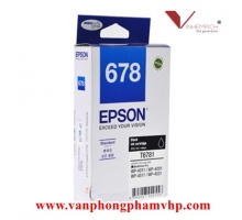 Mưc in Epson T6781 Black Ink Cartridge (WP4091)