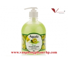 Nước rửa tay Aquala hương Kiwi chai 500ml