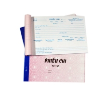 PHIẾU CHI 2 LIÊN(50 BỘ = 100 TỜ)