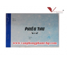 PHIẾU THU 2 LIÊN NY 13X19CM (50 BỘ=100 TỜ)