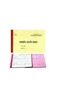 PHIẾU XUẤT KHO 2 LIÊN 13X19(50 BỘ = 100 TỜ)
