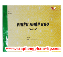 PHIẾU NHẬP KHO 3 LIÊN 16X20 (A5) NY 50 BỘ = 150 TỜ