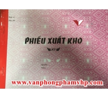 PHIẾU XUẤT KHO 3 LIÊN 16X20 (A5) NY 50 BỘ = 150 TỜ
