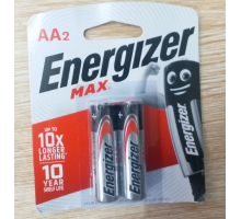 Pin tiểu AA Energizer 1.5V vỉ 2 viên chính hãng Malaysia