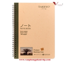 SỔ LÒ XO TAKEYO B5 160 TRANG