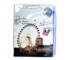 SỔ TAY BỎ TÚI KÈM BÚT CARTE POSTALE