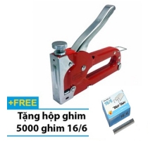 Súng bắn ghim có điều chỉnh Tăng Lực TOP TST-50011 đa năng, tiện dụng - Tặng hộp 5000 ghim 16/6 