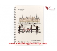 Tập Vẽ Lò Xo Takeyo A4 50 Tờ 8524