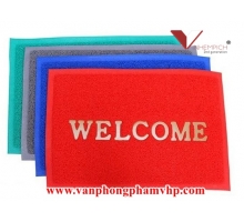 Thảm nhựa Welcome 40 x 60 cm