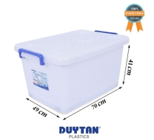  Thùng nhựa có bánh xe Duy Tân 90L