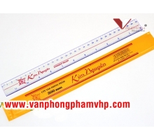 THƯỚC MICA KIM NGUYÊN 30CM